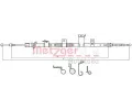 Tan lanko parkovac brzdy METZGER ‐ MTG 17.2300