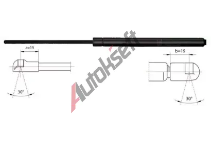 METZGER Plynov� vzp�ra zavazadlov�ho prostoru MTG 2110051, 2110051