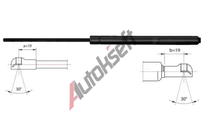 METZGER Plynov� vzp�ra zavazadlov�ho prostoru MTG 2110386, 2110386
