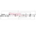 METZGER Ta�n� lanko ru�n� p�evodovky MTG 3150299, 3150299