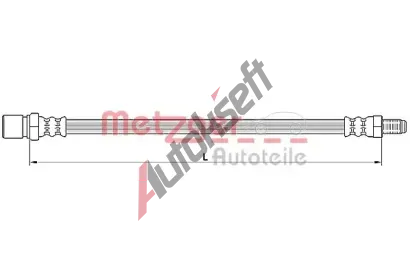 METZGER Brzdov hadice MTG 4110641, 4110641