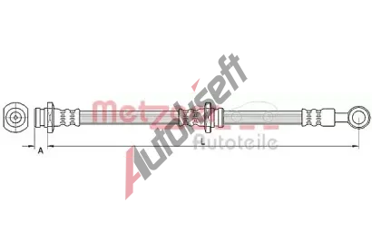 METZGER Brzdov hadice MTG 4110670, 4110670