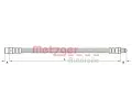 METZGER Brzdov hadice ‐ MTG 4110754