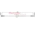 Brzdov hadice METZGER ‐ MTG 4111833