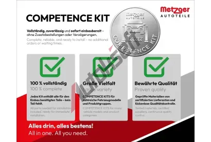 METZGER Ty� / vzp�ra stabiliz�toru COMPETENCE KIT GREENPARTS MTG 53089109, 53089109