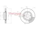 METZGER Brzdov kotou - 295 mm ‐ MTG 6110276
