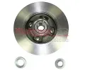 METZGER Brzdov kotou - 268 mm MTG 6110726, 6110726