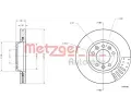 Brzdov kotou METZGER ‐ MTG 6110788