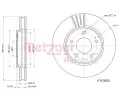 Brzdov kotou METZGER ‐ MTG 6110802