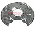 Ochrann plech proti neistotm brzdovho kotoue METZGER ‐ MTG 6115005