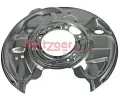 Ochrann plech proti neistotm brzdovho kotoue METZGER ‐ MTG 6115006