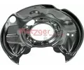 METZGER Ochrann plech proti neistotm brzdovho kotoue MTG 6115006, 6115006