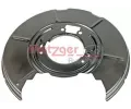 Ochranný plech proti nečistotám brzdového kotouče METZGER ‐ MTG 6115022  Ochranný plech proti nečistotám brzdového kotouče METZGER ‐ MTG 6115022