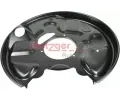 METZGER Ochrann plech proti neistotm brzdovho kotoue MTG 6115034, 6115034