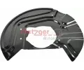 METZGER Ochrann� plech proti ne�istot�m brzdov�ho kotou�e MTG 6115039, 6115039