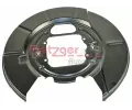 Ochrann� plech proti ne�istot�m brzdov�ho kotou�e&nbsp;METZGER&nbsp;&dash;&nbsp;MTG 6115046