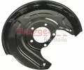 Ochrann plech proti neistotm brzdovho kotoue METZGER ‐ MTG 6115052