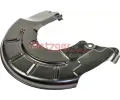 Ochrann plech proti neistotm brzdovho kotoue METZGER ‐ MTG 6115060