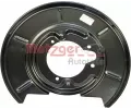 METZGER Ochranný plech proti nečistotám brzdového kotouče MTG 6115062, 6115062
