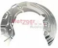 METZGER Ochrann� plech proti ne�istot�m brzdov�ho kotou�e&nbsp;&dash;&nbsp;MTG 6115063