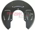 Ochrann plech proti neistotm brzdovho kotoue METZGER ‐ MTG 6115098