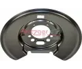 METZGER Ochrann� plech proti ne�istot�m brzdov�ho kotou�e MTG 6115114, 6115114