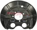 METZGER Ochrann plech proti neistotm brzdovho kotoue MTG 6115119, 6115119