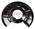 METZGER Ochrann� plech proti ne�istot�m brzdov�ho kotou�e GREENPARTS MTG 6115155, 6115155