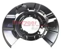 METZGER Ochrann� plech proti ne�istot�m brzdov�ho kotou�e GREENPARTS MTG 6115156, 6115156