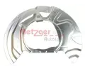 Ochrann plech proti neistotm brzdovho kotoue METZGER ‐ MTG 6115174