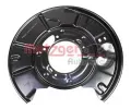 METZGER Ochrann� plech proti ne�istot�m brzdov�ho kotou�e MTG 6115178, 6115178