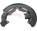 Ochrann plech proti neistotm brzdovho kotoue METZGER ‐ MTG 6115194