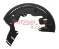 Ochrann plech proti neistotm brzdovho kotoue METZGER ‐ MTG 6115202