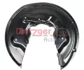 METZGER Ochrann plech proti neistotm brzdovho kotoue MTG 6115203, 6115203