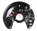 METZGER Ochrann� plech proti ne�istot�m brzdov�ho kotou�e GREENPARTS MTG 6115207, 6115207