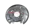 METZGER Ochrann� plech proti ne�istot�m brzdov�ho kotou�e MTG 6115239, 6115239