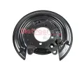 Ochrann plech proti neistotm brzdovho kotoue METZGER ‐ MTG 6115244