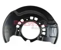 METZGER Ochrann� plech proti ne�istot�m brzdov�ho kotou�e MTG 6115251, 6115251