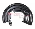 Ochrann plech proti neistotm brzdovho kotoue METZGER ‐ MTG 6115256