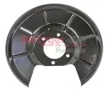 Ochrann plech proti neistotm brzdovho kotoue METZGER ‐ MTG 6115262