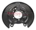 Ochrann plech proti neistotm brzdovho kotoue METZGER ‐ MTG 6115275