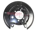 METZGER Ochranný plech proti nečistotám brzdového kotouče MTG 6115275, 6115275