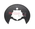 Ochrann� plech proti ne�istot�m brzdov�ho kotou�e&nbsp;METZGER&nbsp;&dash;&nbsp;MTG 6115501