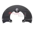 METZGER Ochrann� plech proti ne�istot�m brzdov�ho kotou�e GREENPARTS MTG 6115505, 6115505