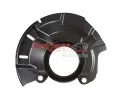 METZGER Ochrann� plech proti ne�istot�m brzdov�ho kotou�e MTG 6115525, 6115525