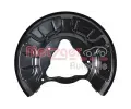 METZGER Ochrann plech proti neistotm brzdovho kotoue GREENPARTS MTG 6115540, 6115540