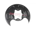 METZGER Ochrann� plech proti ne�istot�m brzdov�ho kotou�e MTG 6115541, 6115541