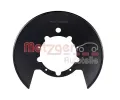METZGER Ochrann plech proti neistotm brzdovho kotoue GREENPARTS MTG 6115552, 6115552