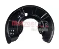 METZGER Ochrann� plech proti ne�istot�m brzdov�ho kotou�e GREENPARTS MTG 6115554, 6115554