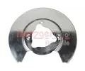 METZGER Ochrann� plech proti ne�istot�m brzdov�ho kotou�e GREENPARTS MTG 6115566, 6115566